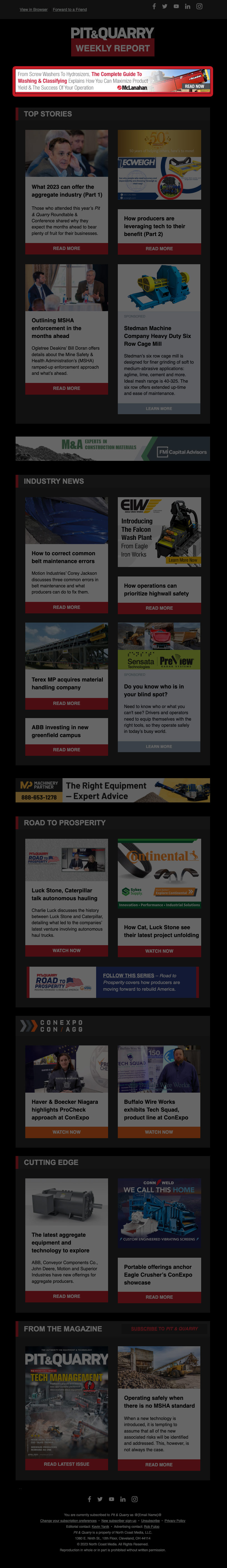 E-News Leaderboard